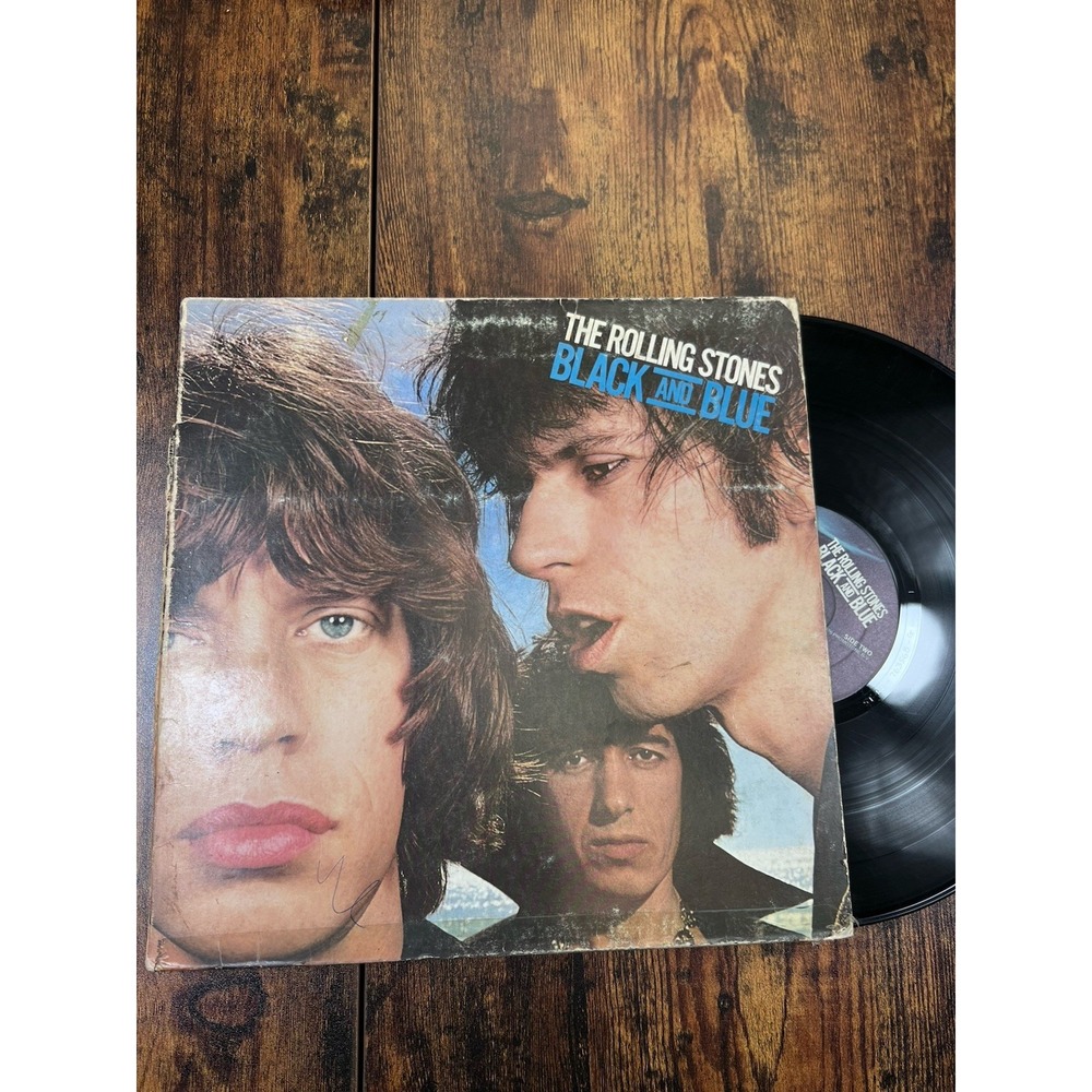 Rolling Stones LP Vinyl Black and Blue‎ 1976